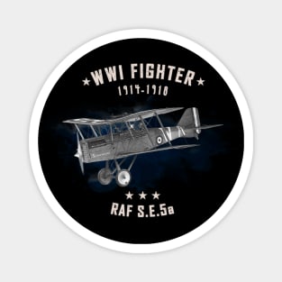 S.E.5a RAF WWI Fighter aircraft Magnet